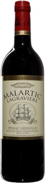 Вино "Chateau Malartic Lagraviere" Red, Pessac Leognan Grand Cru Classe de Graves, 2005