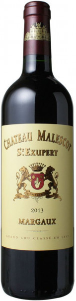Вино Chateau Malescot St.Exupery AOC 3-em Grand Cru Classe, 2013