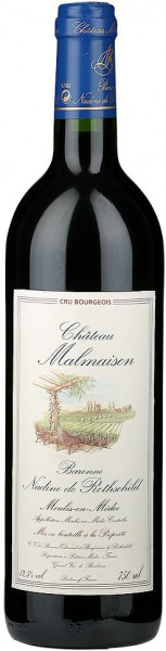 Вино Chateau Malmaison Baron Edmond de Rothschild, Moulis AOC Cru bourgeois, 2002