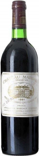Вино Chateau Margaux (Margaux) AOC Premier Grand Cru Classe 1981