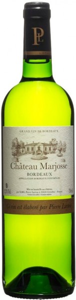 Вино "Chateau Marjosse" Blanc, Entre-Deux-Mers AOC, 2014