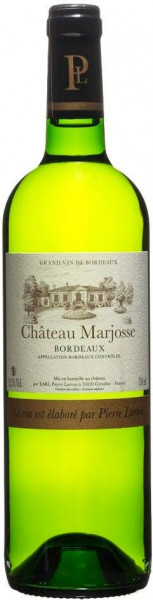 Вино "Chateau Marjosse" Blanc, Entre-Deux-Mers AOC, 2016