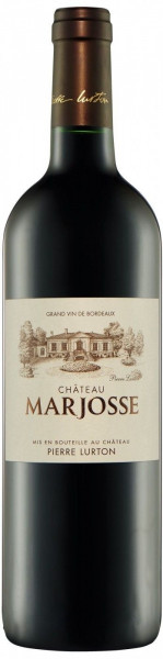 Вино "Chateau Marjosse" Rouge, Bordeaux AOC, 2014