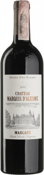 Вино Chateau Marquis d'Alesme, Margaux AOC, 2015