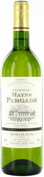 Вино Chateau Mayne Pargade, Bordeaux AOC, 2012