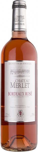 Вино Chateau Merlet Rose, Bordeaux AOC, 2009