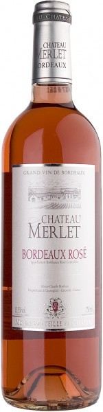 Вино "Chateau Merlet" Rose, Bordeaux AOC, 2011
