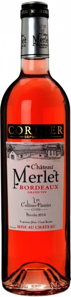 Вино "Chateau Merlet" Rose, Bordeaux AOC, 2014