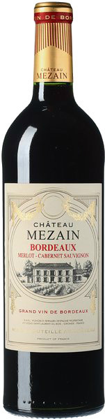 Вино "Chateau Mezain", Bordeaux AOC, 2018