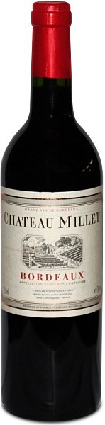 Вино Chateau Millet, Bordeaux AOC, 2011