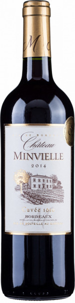 Вино "Chateau Minvielle" Rouge, Bordeaux AOC, 2014