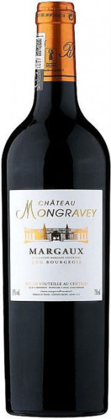 Вино Chateau Mongravey Cru Bourgeois, Margaux AOC, 2015