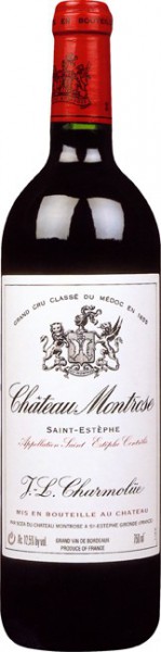 Вино Chateau Montrose, St-Estephe AOC 2-me Grand Cru Classe, 2002