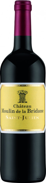 Вино Chateau Moulin de la Bridane, Saint-Julien AOC, 2016