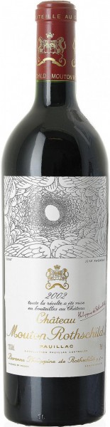 Вино Chateau Mouton Rothschild, Pauillac AOC Premier Grand Cru Classe, 2002, 1.5 л