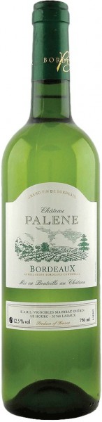 Вино "Chateau Palene" Blanc, Bordeaux AOC, 2014