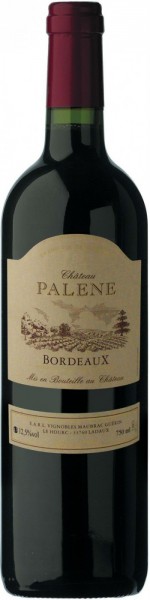 Вино Chateau Palene, Bordeaux AOC, 2012
