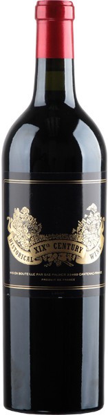 Вино Chateau Palmer, "Historical XIXth Century Wine"