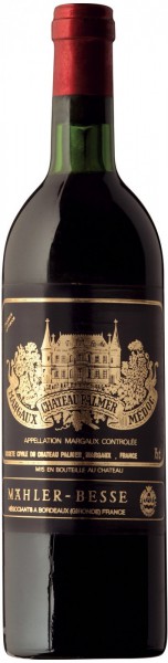 Вино Chateau Palmer, Margaux AOC 3-me Grand Cru Classe, 1945