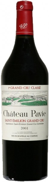 Вино Chateau Pavie Saint Emilion AOC 1-er Grand Cru Classe, 2001