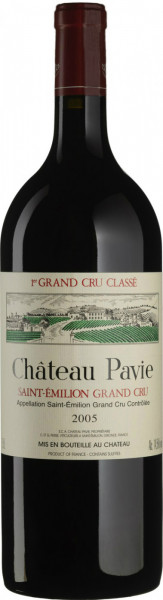 Вино Chateau Pavie Saint Emilion AOC 1-er Grand Cru Classe, 2005, 1.5 л