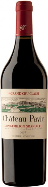 Вино Chateau Pavie, Saint Emilion AOC 1-er Grand Cru Classe, 2007