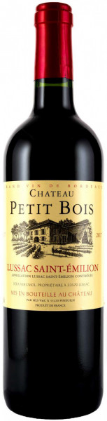 Вино Chateau Petit Bois, Lussac Saint-Emilion AOC, 2017