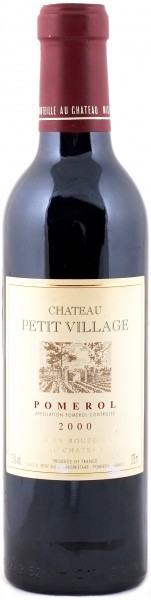 Вино Chateau Petit Village Pomerol AOC, 2000, 0.375 л