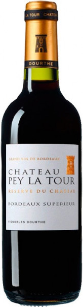 Вино Chateau Pey La Tour "Reserve du Chateau", Bordeaux Superieur, 2014, 0.375 л