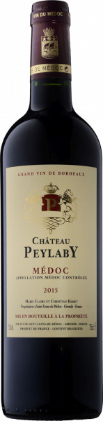 Вино Chateau Peylaby, Medoc AOC, 2015