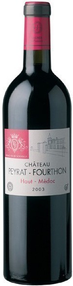 Вино Chateau Peyrat-Fourthon, Haut-Medoc AOC, 2003