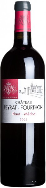 Вино Chateau Peyrat-Fourthon, Haut-Medoc AOC, 2005
