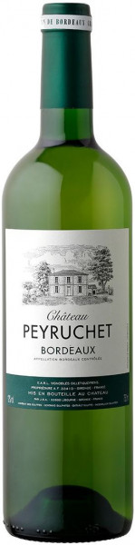 Вино Chateau Peyruchet, Bordeaux AOC Blanc, 2017