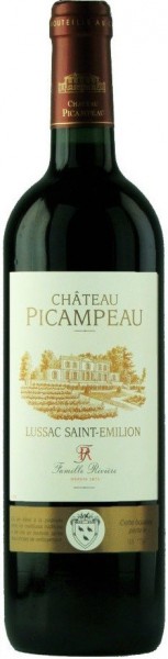 Вино Chateau Picampeau, Lussac Saint-Emilion AOC, 2006