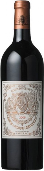 Вино Chateau Pichon Longueville Baron Pauillac AOC 2-eme Grand Cru Classe, 2005