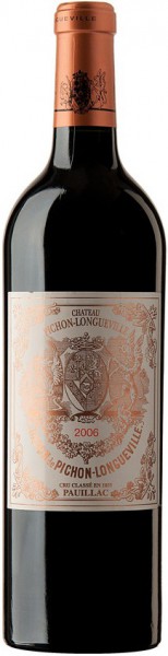 Вино Chateau Pichon Longueville Baron, Pauillac AOC 2-eme Grand Cru Classe, 2006