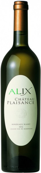 Вино Chateau Plaisance, "Cuvee Alix" Blanc, 2011