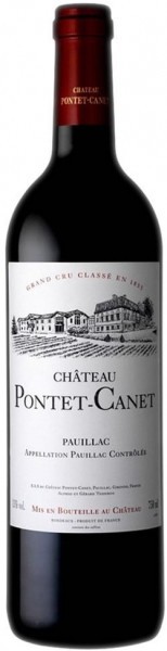 Вино Chateau Pontet-Canet Pauillac AOC 5-me Grand Cru Classe 1995