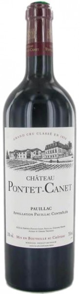 Вино Chateau Pontet-Canet Pauillac AOC 5-me Grand Cru Classe 1996