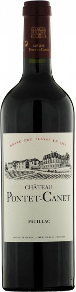 Вино Chateau Pontet-Canet, Pauillac AOC 5-me Grand Cru Classe, 2008, 1.5 л