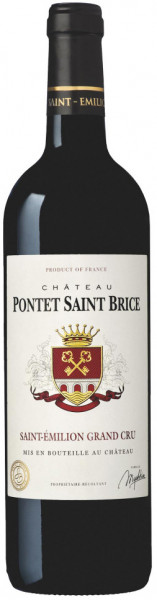 Вино Chateau Pontet Saint Brice, Saint-Emilion Grand Cru AOC, 2018