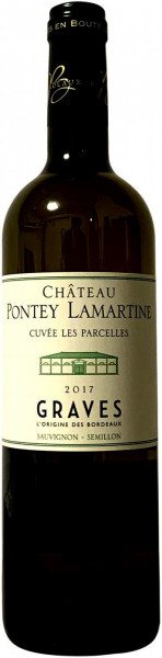 Вино Chateau Pontey Lamartine, "Cuvee les Parcelles" Blanc, Graves AOC, 2017