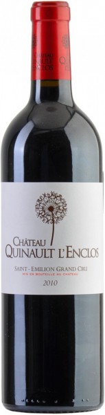 Вино Chateau Quinault L'Enclos, Saint-Emilion Grand Cru AOC, 2010