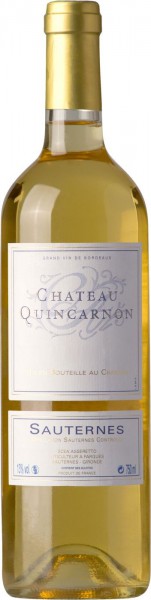Вино Chateau Quincarnon, Sauternes AOC, 2009