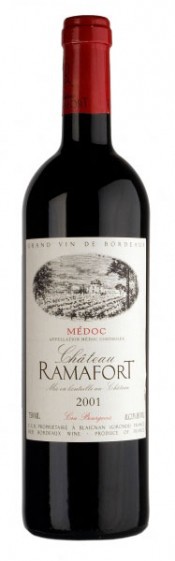 Вино Chateau Ramafort, Medoc AOC Cru bourgeois, 2001
