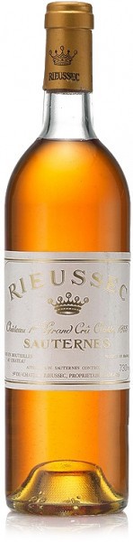 Вино Chateau Rieussec Sauternes AOC 1-er Grand Cru Classe 1989