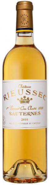 Вино Chateau Rieussec, Sauternes AOC 1-er Grand Cru Classe, 2010, 0.375 л