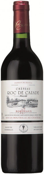 Вино "Chateau Roc de Cazade", Bordeaux AOC, 0.375 л