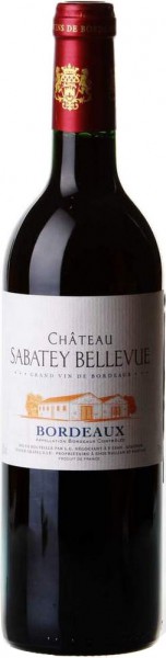 Вино Chateau Sabatey Bellevue, Bordeaux AOC, 2013