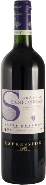 Вино Chateau Saint-Corbian, Saint-Estephe AOC, 2015